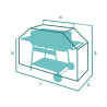 Housse de protection  Barbecue sur Chariot SUR MESURE