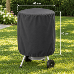 housse barbecue rond 66x80cm