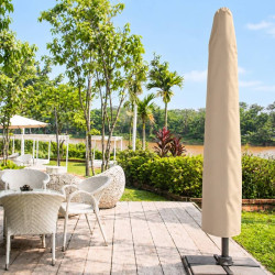 housse de parasol déporté sur mesure